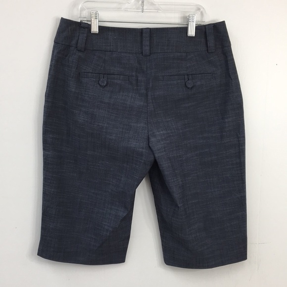 Apt 9 Dress Maxwell Gray Bermuda Shorts Size 8 EXCELLENT Condition - Picture 5 of 8